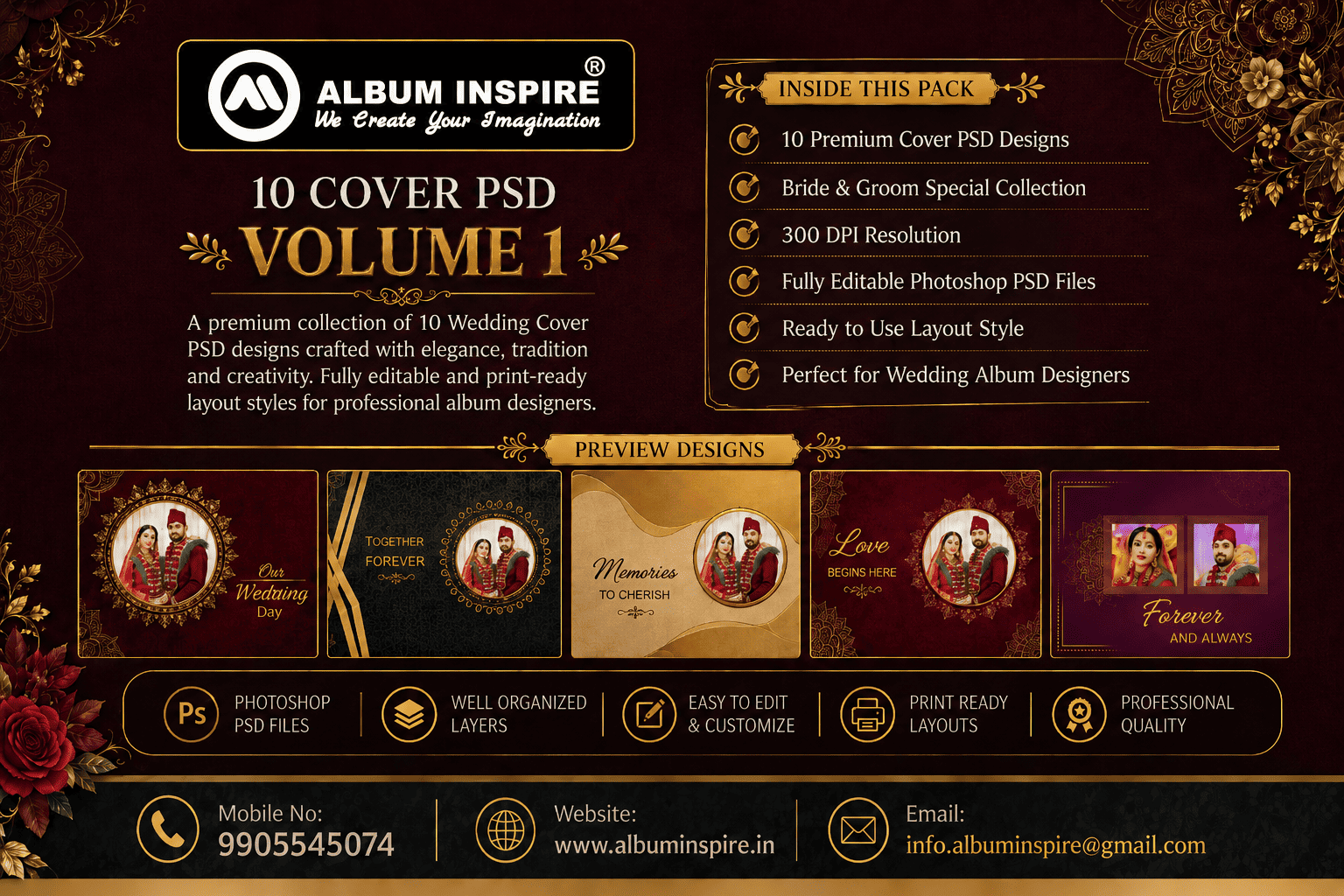 10 Cover PSD - Volume 1